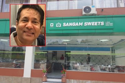 संगम स्वीट्स द्धारा एयरपोर्टमा शाखा विस्तार