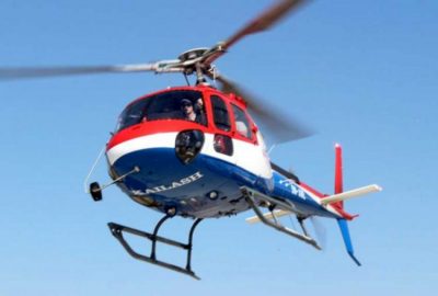 उडिरहेको हेलिकोप्टरबाट एकाएक जस्तापाता खसेपछि स्थानीय त्रसित, कम्पनी माैन