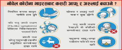 नागरिक सचेतता : कोरोना भित्रिन नदिने एकमात्र उपाय हो, हात मिलाउने हैन, नमस्कार गरौँ नागरिक सचेतता : कोरोना भित्रिन नदिने एकमात्र उपाय हो, हात मिलाउने हैन, नमस्कार गरौँ