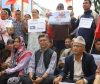 ‘राष्ट्रघाती अभिव्यक्ति दिने प्रधानमन्त्री राजीनामा दे’ भन्दै माइतीघरमा नेकपाको विरोध प्रदर्शन